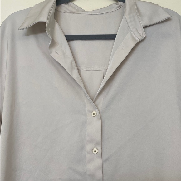 Cider Cream Button-Up Shirt - Picture 2 of 4